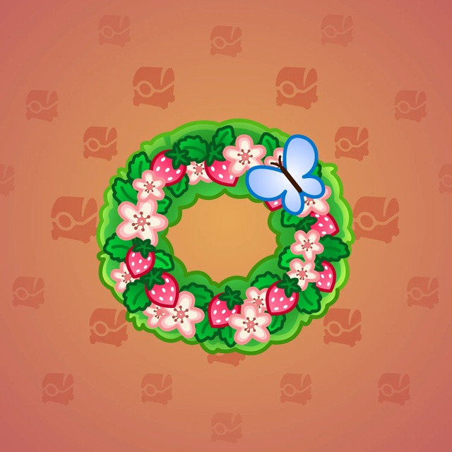 NFT-подарок Winter Wreath Berry Meadow