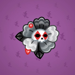 Skull Flower #8790