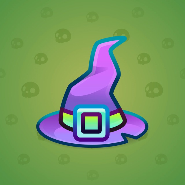 NFT-подарок Witch Hat Green Flag