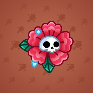 Skull Flower #20626