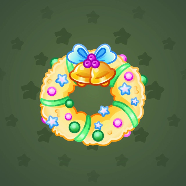 NFT-подарок Winter Wreath Lemon Cake