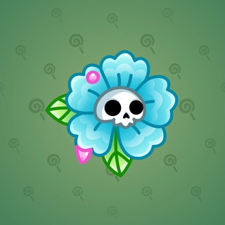 Skull Flower #1189