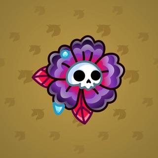 Skull Flower #12171