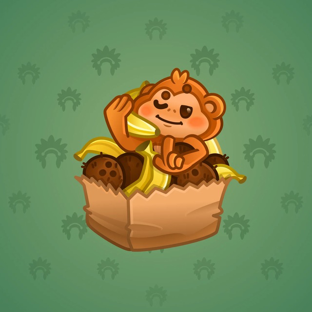NFT-подарок Spring Basket Monkey Boss