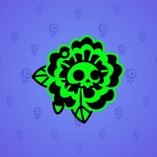 Skull Flower #6594