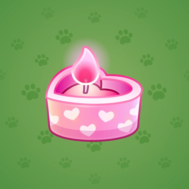 NFT-подарок Love Candle Love Bubbles