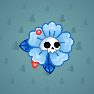 Skull Flower #13041