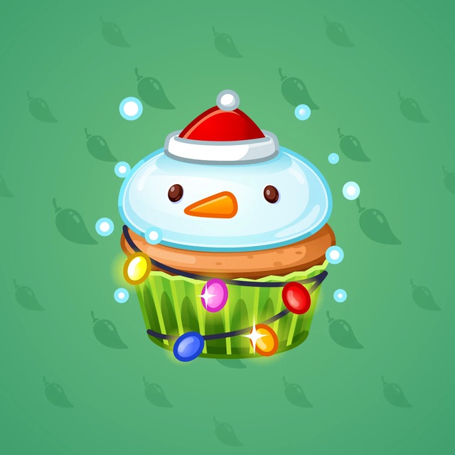 NFT-подарок Bunny Muffin Snowman