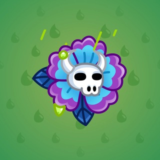 Skull Flower #8866