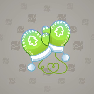 Snow Mittens #38062
