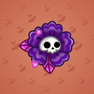 Skull Flower #16520
