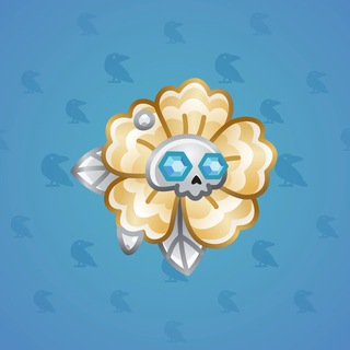 Skull Flower #8926