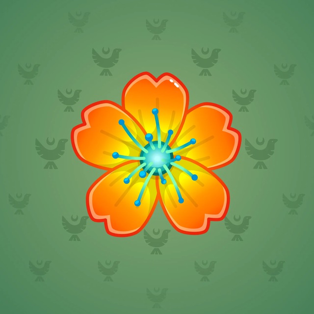NFT-подарок Sakura Flower Marigold