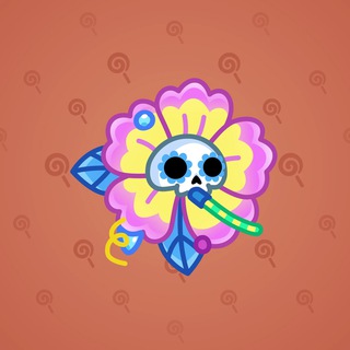 Skull Flower #8334