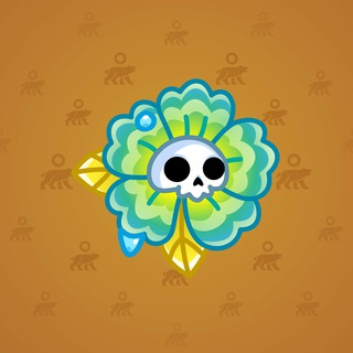 Skull Flower #13423