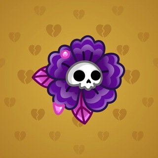 Skull Flower #15686