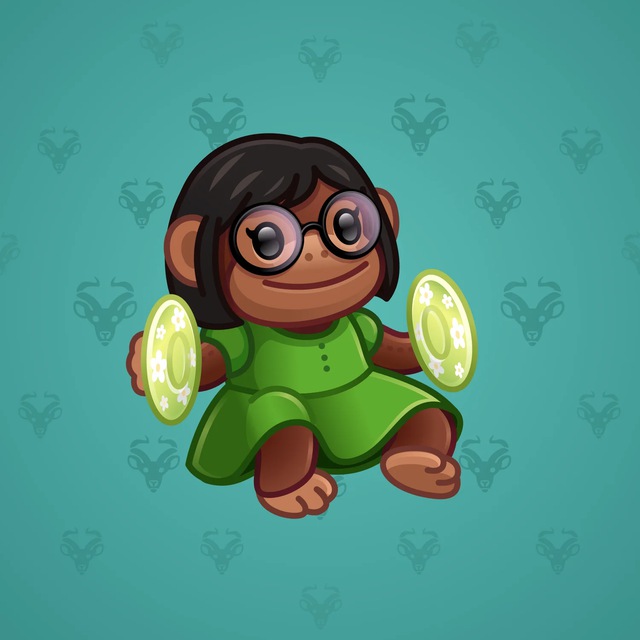 NFT-подарок Jolly Chimp Belle Bang