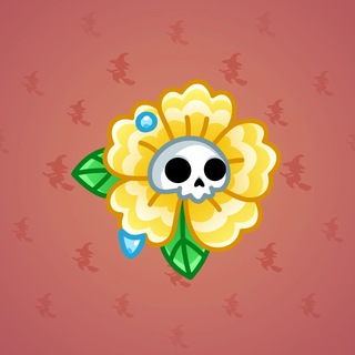 Skull Flower #14895