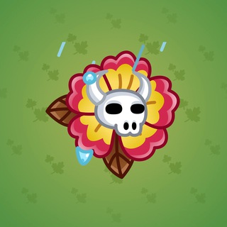 Skull Flower #4205