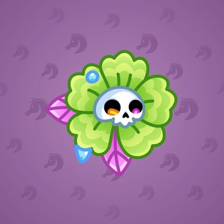 Skull Flower #7174