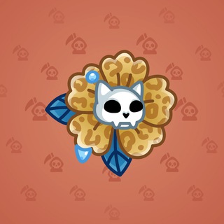 Skull Flower #13703