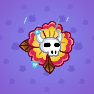 Skull Flower #6443