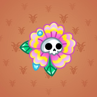Skull Flower #3651