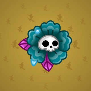 Skull Flower #17533