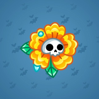 Skull Flower #12853