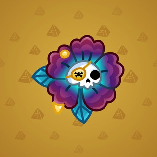 Skull Flower #9499