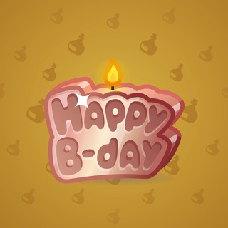B-Day Candle #143062