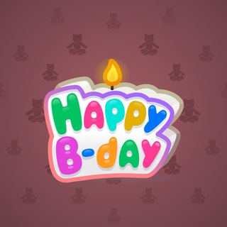 B-Day Candle #103804