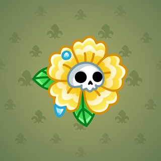 Skull Flower #1786
