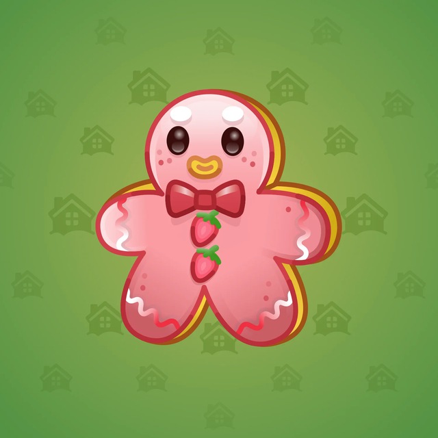 NFT-подарок Ginger Cookie Berry Button