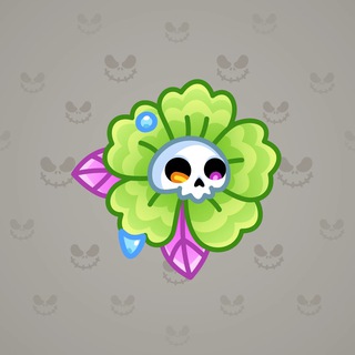 Skull Flower #5987