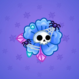 Skull Flower #15655