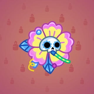 Skull Flower #14338
