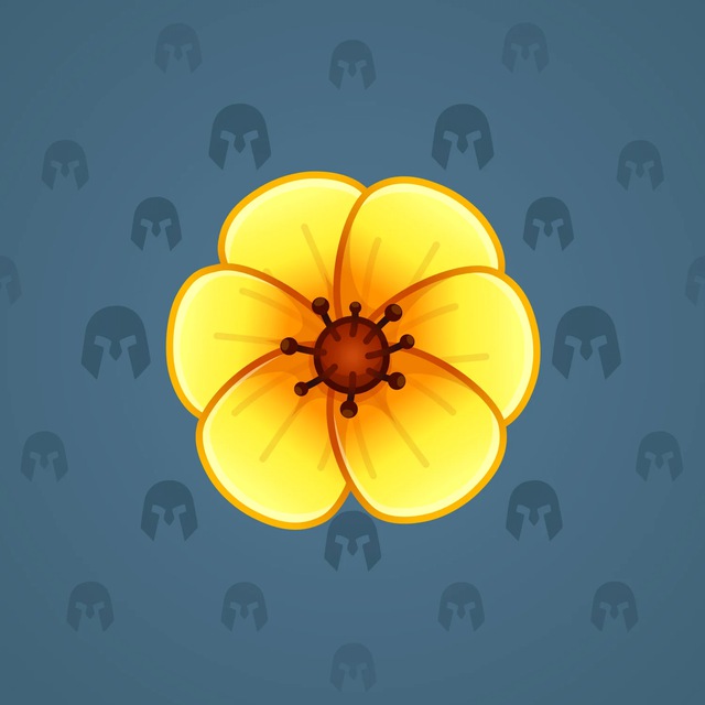 NFT-подарок Sakura Flower Yellow Poppy