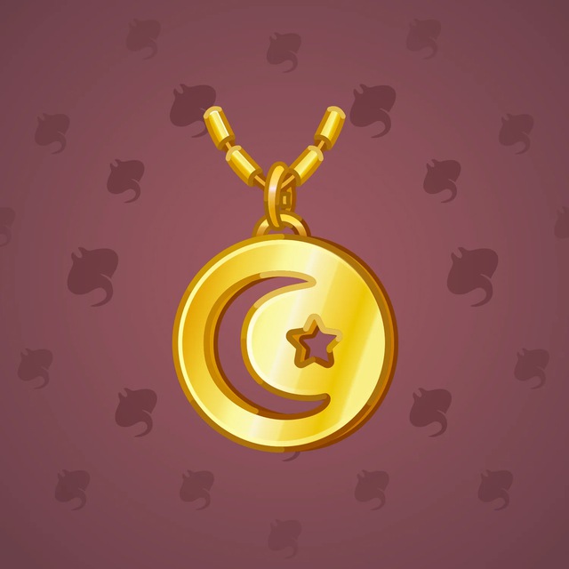 NFT-подарок Moon Pendant Golden Moon