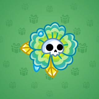 Skull Flower #13417
