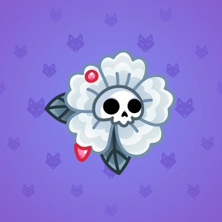 Skull Flower #12165