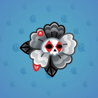 Skull Flower #2559