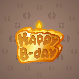 B-Day Candle #37485