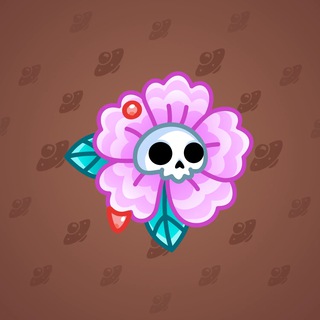 Skull Flower #14014