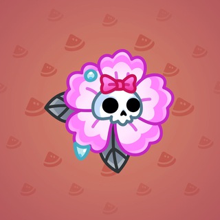 Skull Flower #11108