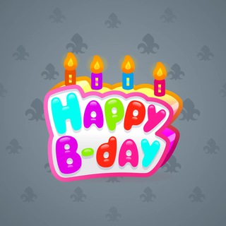 B-Day Candle #58118