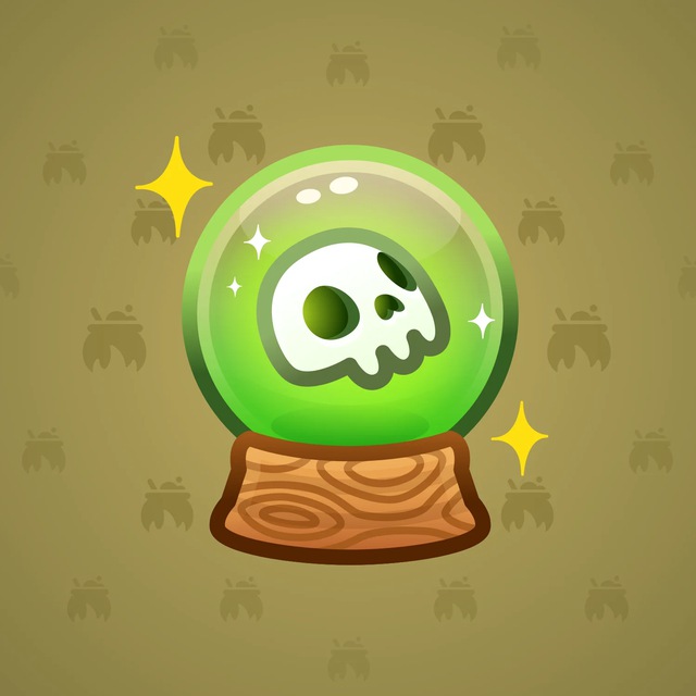 NFT-подарок Crystal Ball Druid Circle