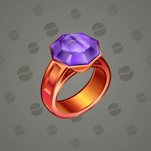 NFT-подарок Gem Signet Amethyst