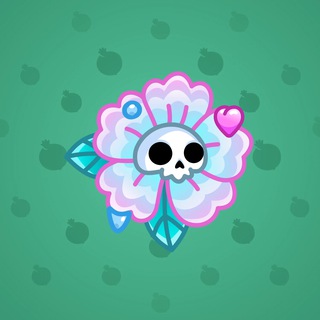 Skull Flower #8013