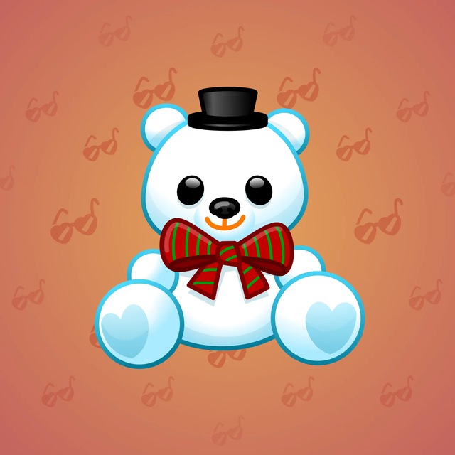 NFT-подарок Toy Bear Snowman